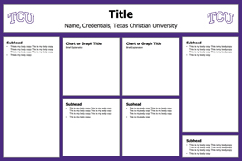 scientific research poster template